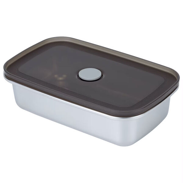 Rectangular Matlåda Rostfritt Stål 2-pack