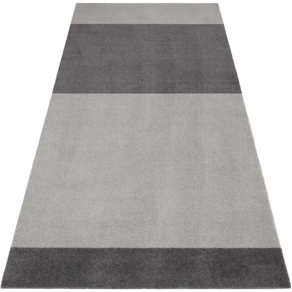 Stripes Matta Steel Grey / Ljusgrå 90x200 cm