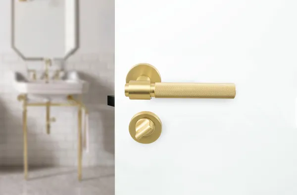 WC Lås Euro Standard Brushed Brass