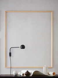 Yes! Vegglampe Sort