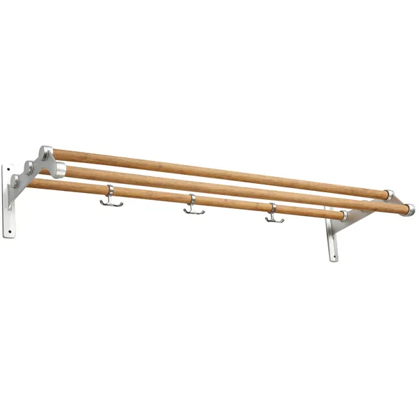 Nostalgi 291 Hattehylle 100 cm Hvit / Bambus