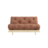 Roots 140 Sovesofa Med Madrass Raw / Clay Brown