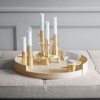 Jaime Hayon Candleholder Ljushållare Single No1 H:10.5 cm Mässing