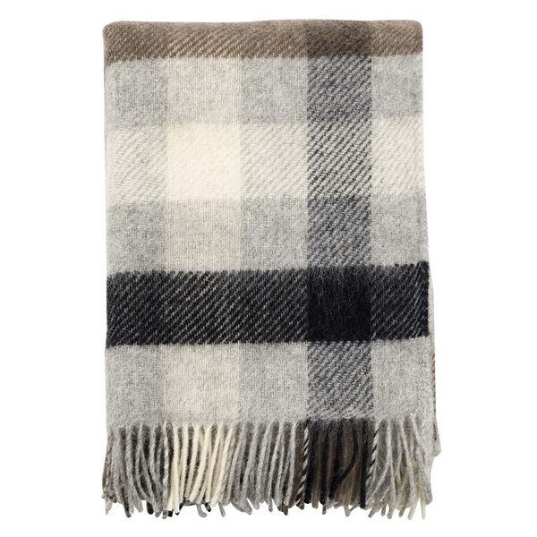 Gotland Plaid 130x200 cm Grå/Flerfarvet