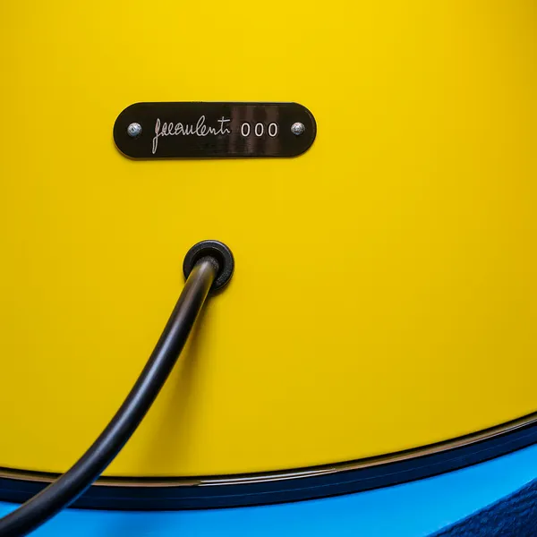 Pipistrello Mini Pop Bordlampe Bærbar Gul