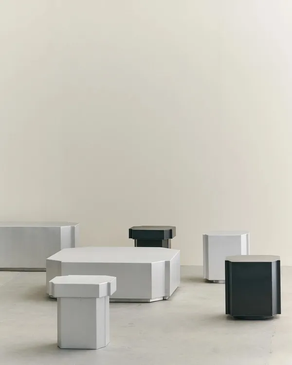 Funki Stol 02 40x46 cm Aluminium