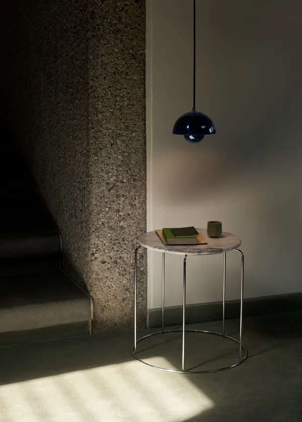 Flowerpot VP10 Pendel Steel Blue