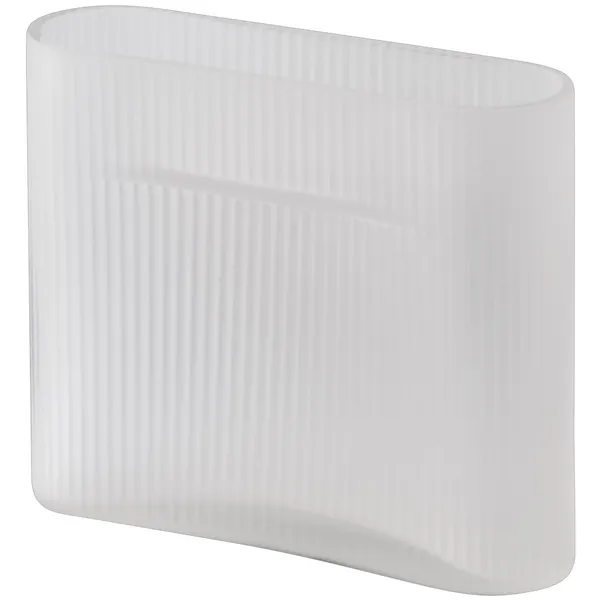 Ridge Vas Frostat Glas 165 cm Vit