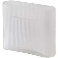 Ridge Vas Frostat Glas 165 cm Vit
