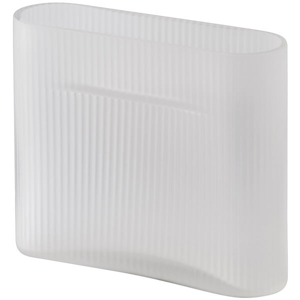 Ridge Vas Frostat Glas 165 cm Vit