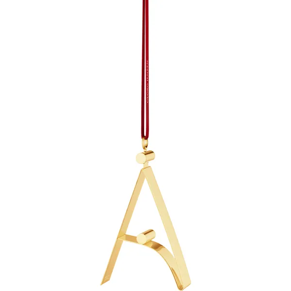 Julepynt 18k Gullplettert D