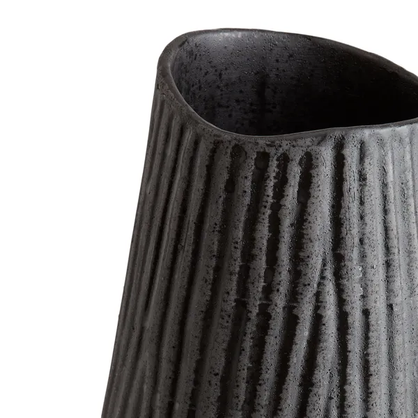 Willow Vase 36 cm Sort