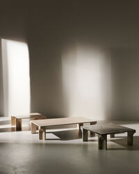 Doric Soffbord Neutral White 80x140 cm