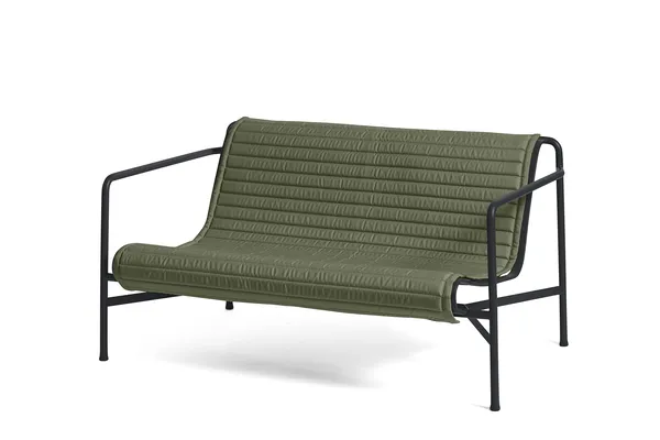Palissade Dyna Quiltad Loungesoffa Olive