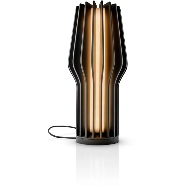 Radiant Bordlampe Bærbar Røget Eg