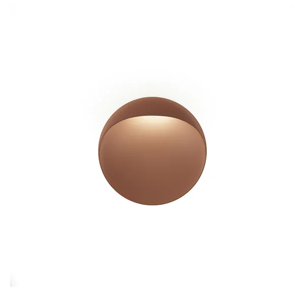 Flindt Vegglampe Ø200 LED 2700K Corten