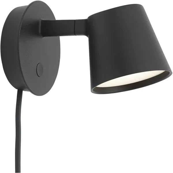 Tip Vägglampa Svart