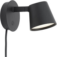 Tip Vägglampa Svart