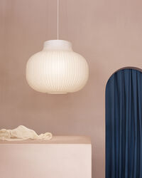 Strand Pendant Closed Ø80 White