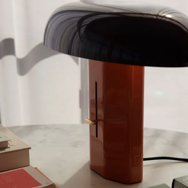 Montera JH42 Bordlampe Amber / Ruby
