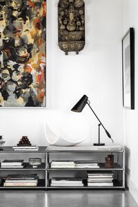 Birdy Bordlampe Sort
