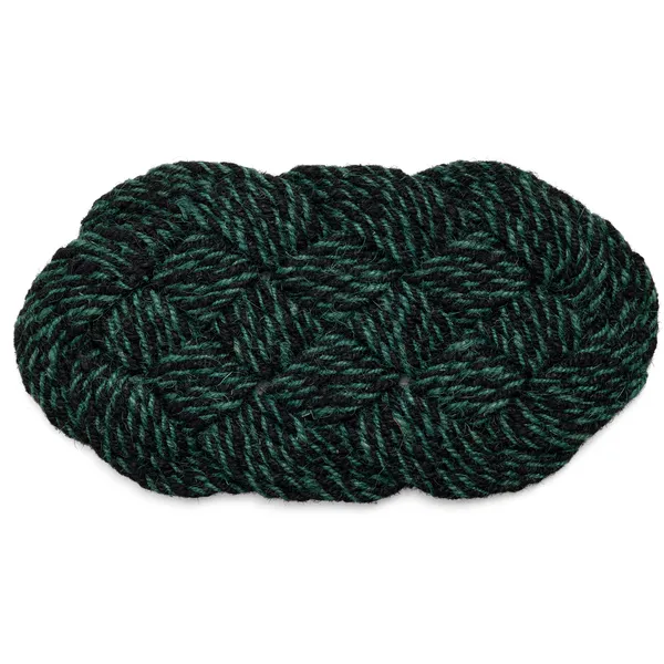 Coco Dørmatte Swirl 40x80 cm Green / Black