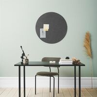 Retell Opslagstavle Rund Sort
