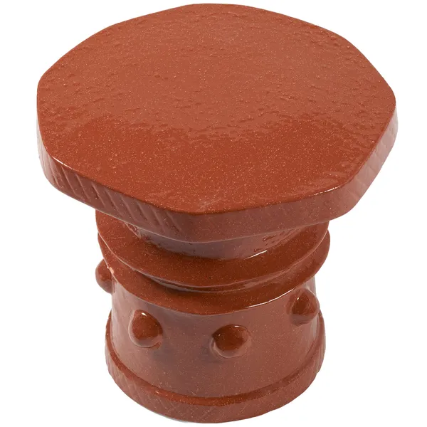 Clara Side Table Rust