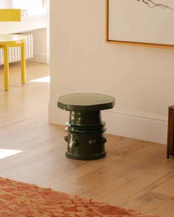 Clara Side Table Dark Green