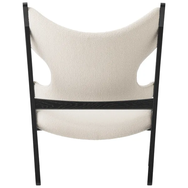 Knitting Loungestol Everyday Icons Svart Ek / Barnum Bouclé 24