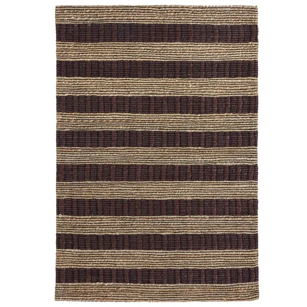 Block Teppe 85x130 cm Brun/Natur