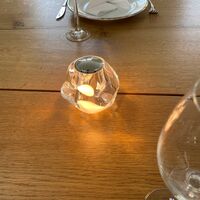 Ice Ball Bordlampe Guld