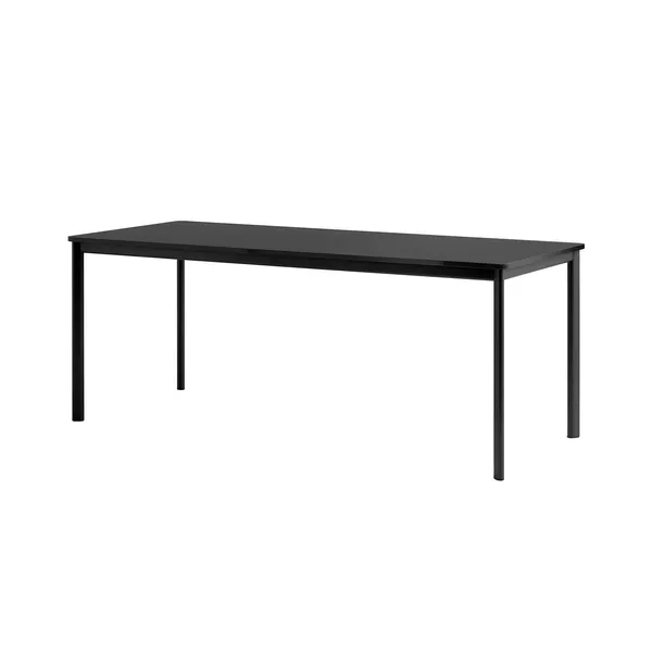 Drip HW59 Bord 190x80 cm Black / Black Fenix Nano Laminate