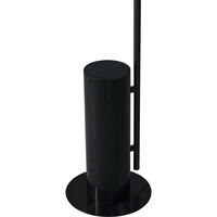 Iris Totem Golvlampa 60 cm Vit / Svart Marmor
