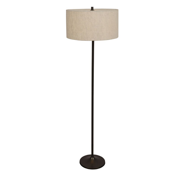 Soft Lattiavalaisin Metallipronssinvärinen / Linen Natural