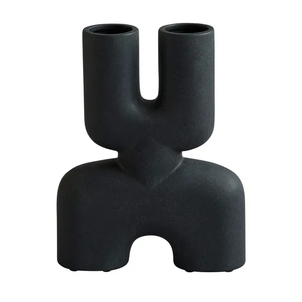 Cobra Dobbelt Dekorativ Vase 47 cm Bone White