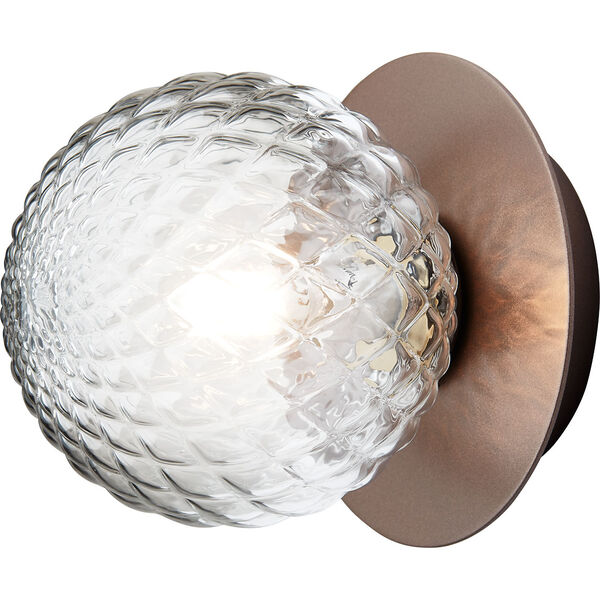 Liila 1 Vegg-/Taklampe 140 mm Mørk Bronse / Klar