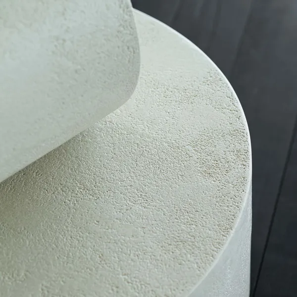 Elements Soffbord Off-white Ø60 cm