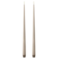 Led-Lys 2-pak 40 cm Linen Grey