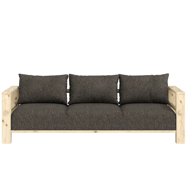 Bare Sofa Bed Raw / Mellow Brown