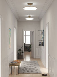 Asteria Up Loftslampe Large Pearl White