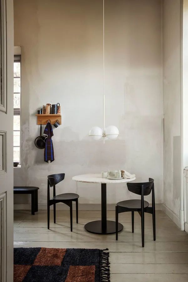 Mineral Matbord Bianco Curia Marmor Ø90 cm