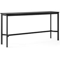 Drip HW61 Bardisk 50x190x95 cm Svart Laminat / Bronsefarget