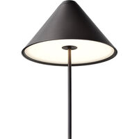 Brolly Bordlampe Bærbar Steel Black