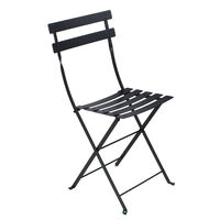 Bistro Stol Metall Liquorice