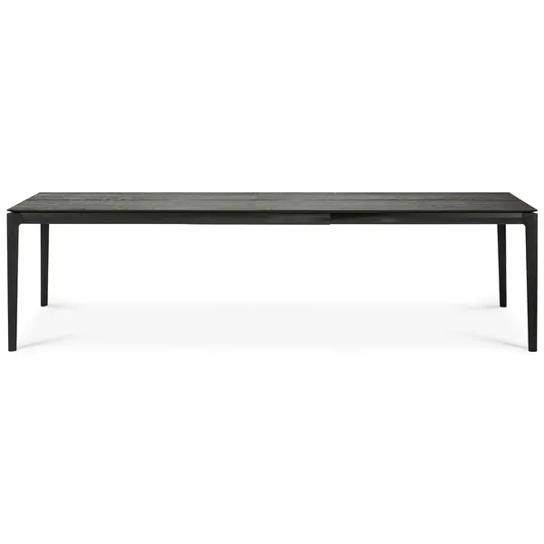 Bok Spisebord Forlengbar Sort 200-300 cm