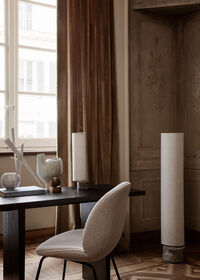 Private Skrivebord 120x60 cm Brown Black Bejdset Egetræ