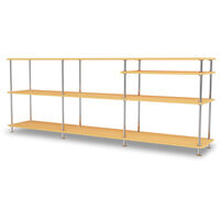 Free Shelf 222100 Acacia / Chrome