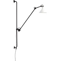 Lampe Gras N°214 Vägglampa Svart / Vit