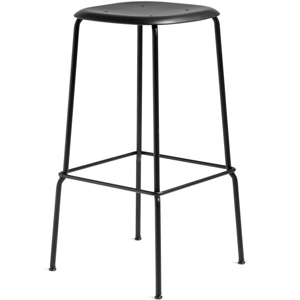 Soft Edge 85 Barstol Sort 75 cm